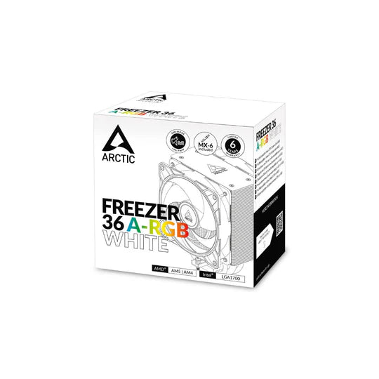 Arctic Freezer 36 A-RGB CPU Cooler - White Arctic Freezer 36 A-RGB CPU Cooler - White